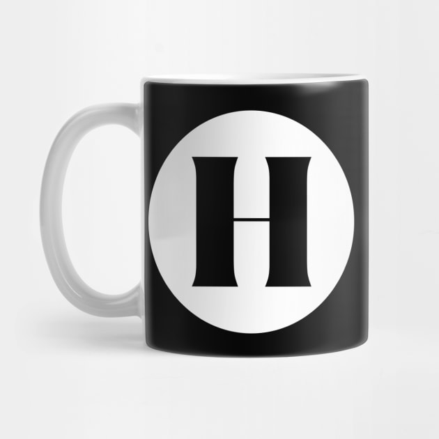 H (Letter Initial Monogram) by n23tees